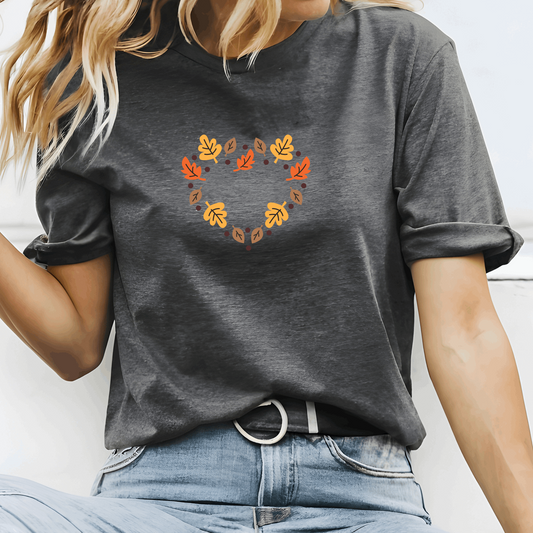 Fall Heart Shirt - Life by Kway | Kristin Waymire