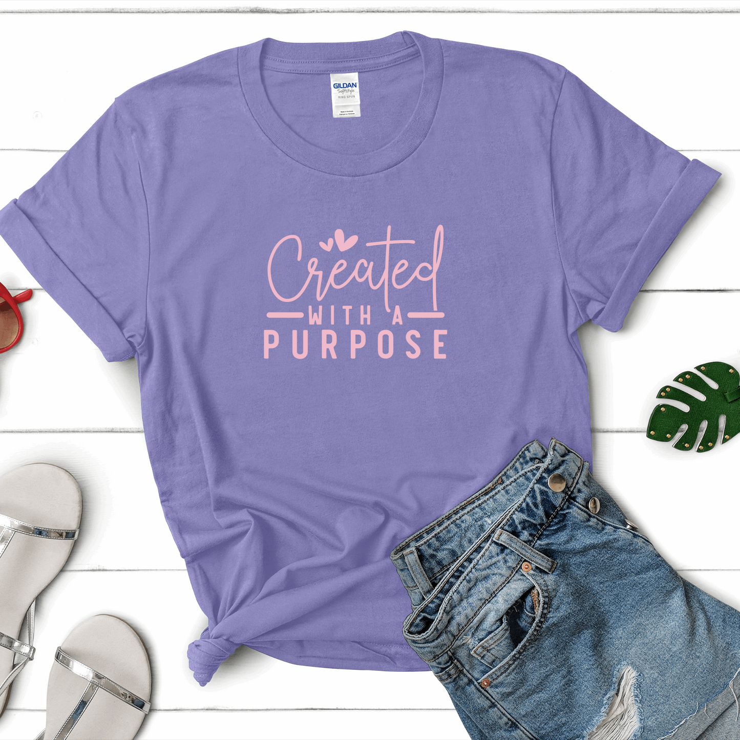 'Created with a Purpose' shirt - Life by Kway | Kristin Waymire