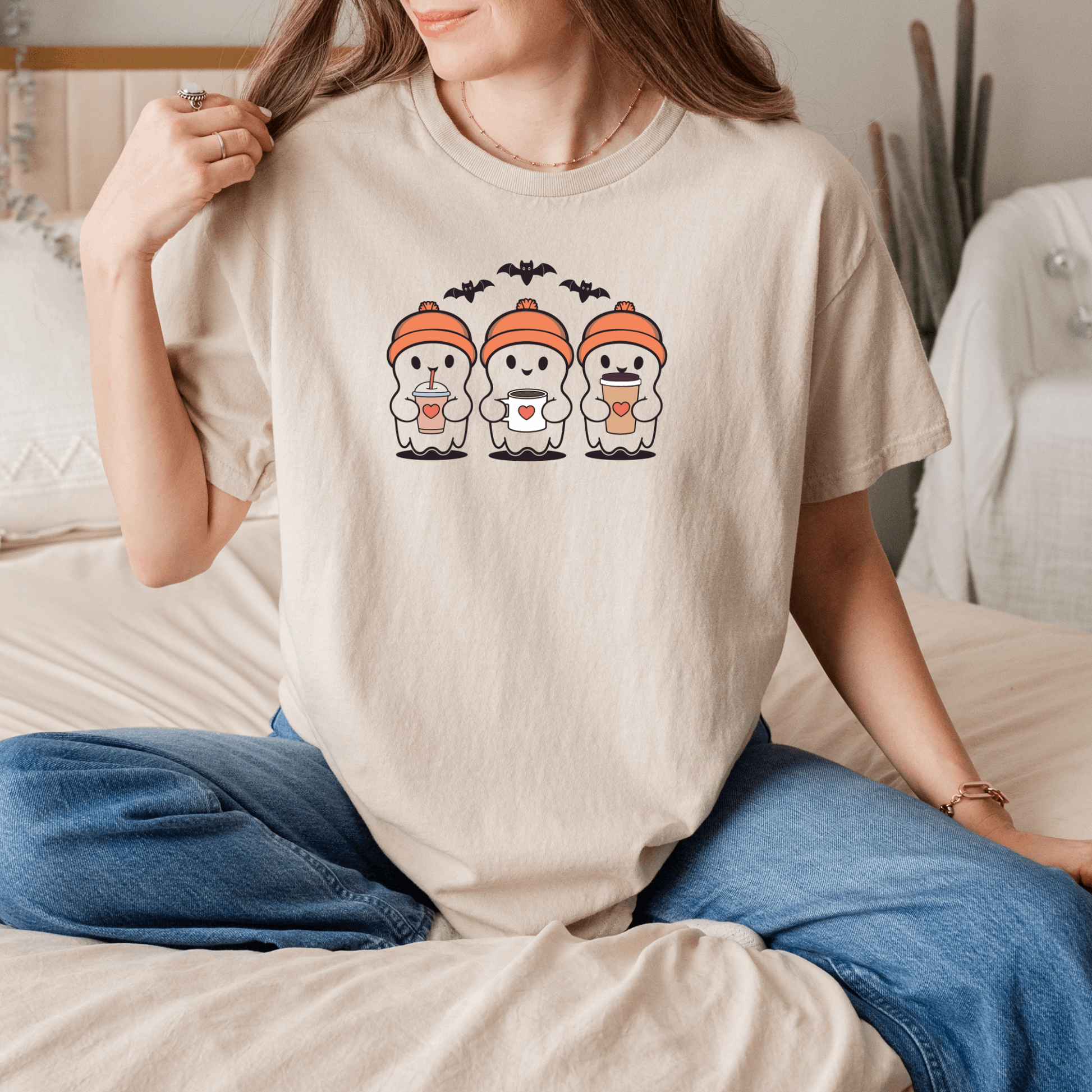 Three Ghost Coffee T-Shirt - Life by Kway | Kristin Waymire