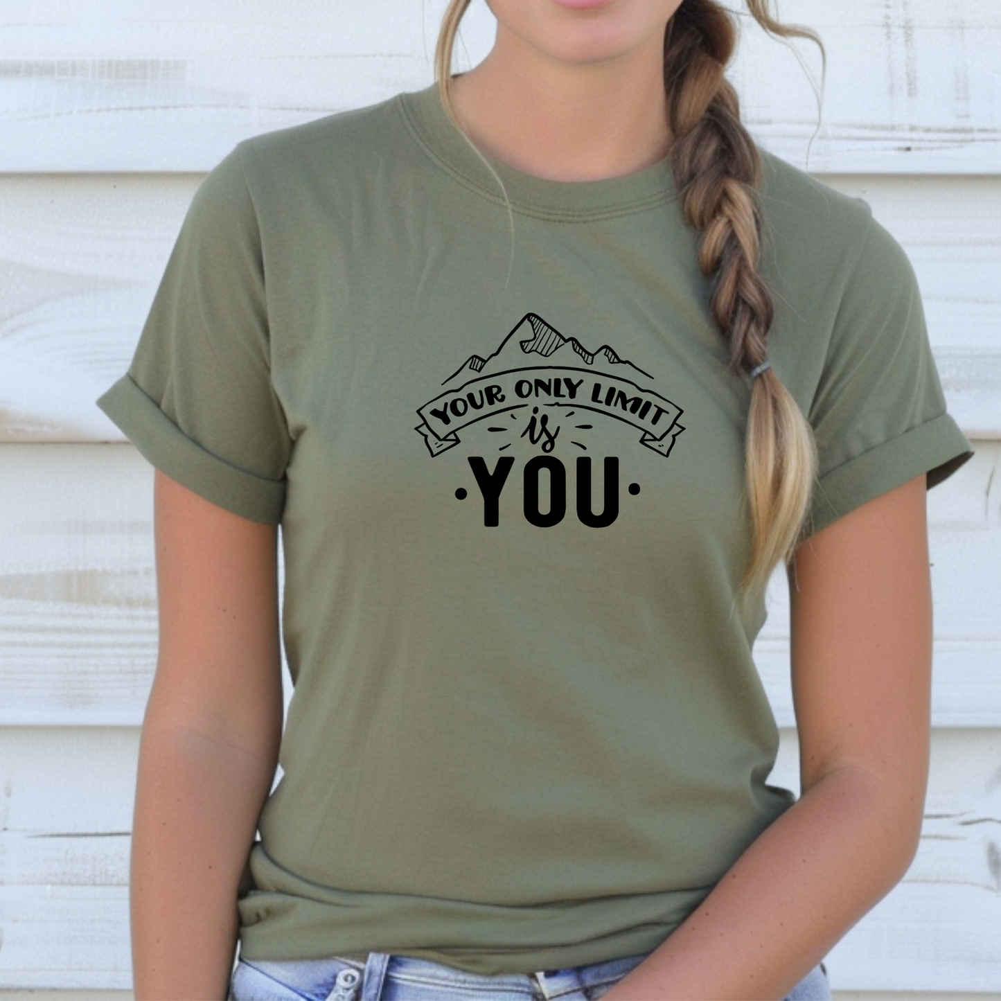 Your Only Limit is You T-Shirt - Life by Kway | Kristin Waymire