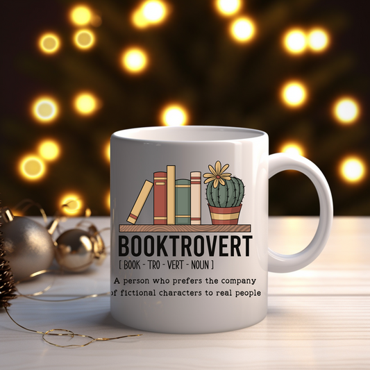 Booktrovert Mug