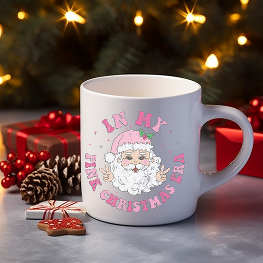 Pink Christmas Era Mug