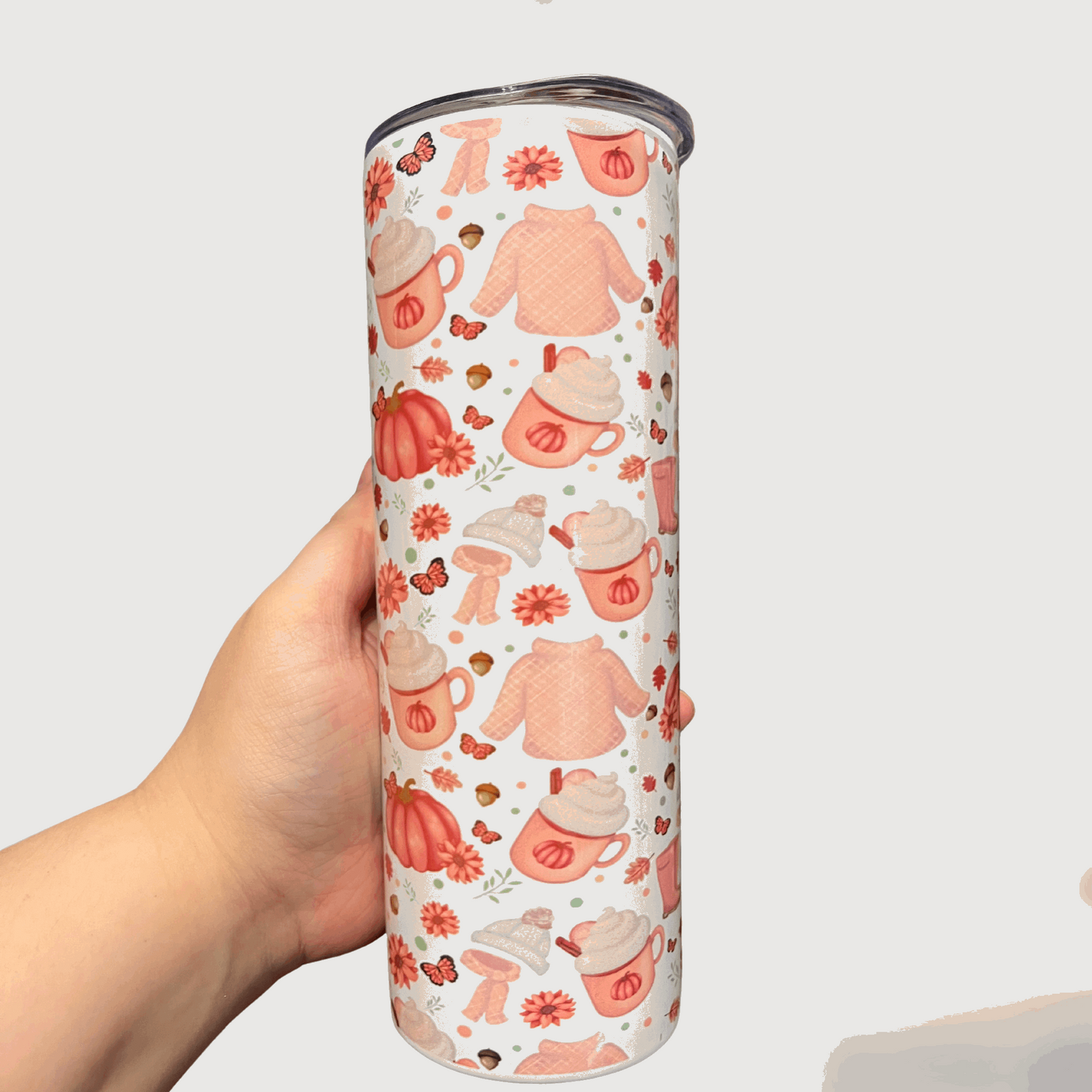 Pink Autumn Tumbler - Life by Kway | Kristin Waymire