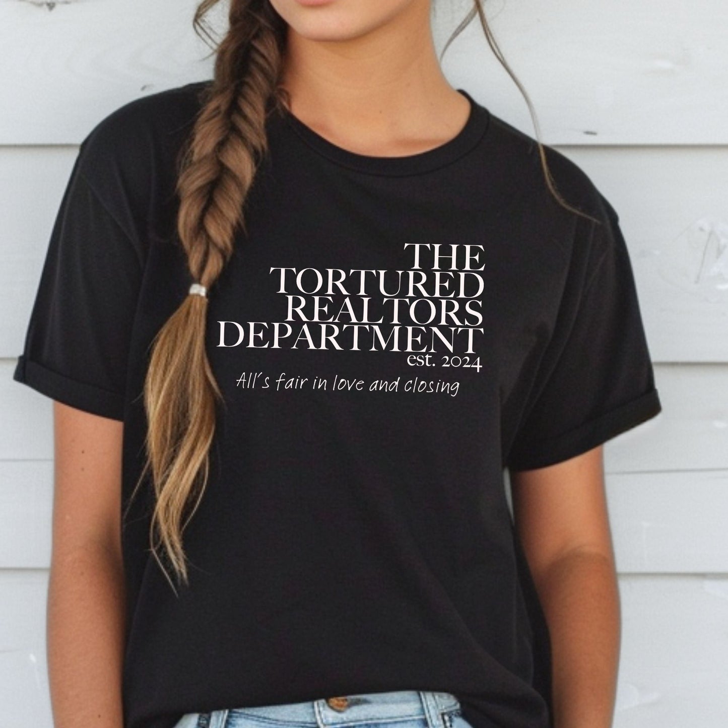 The Tortured Realtors Department Tee