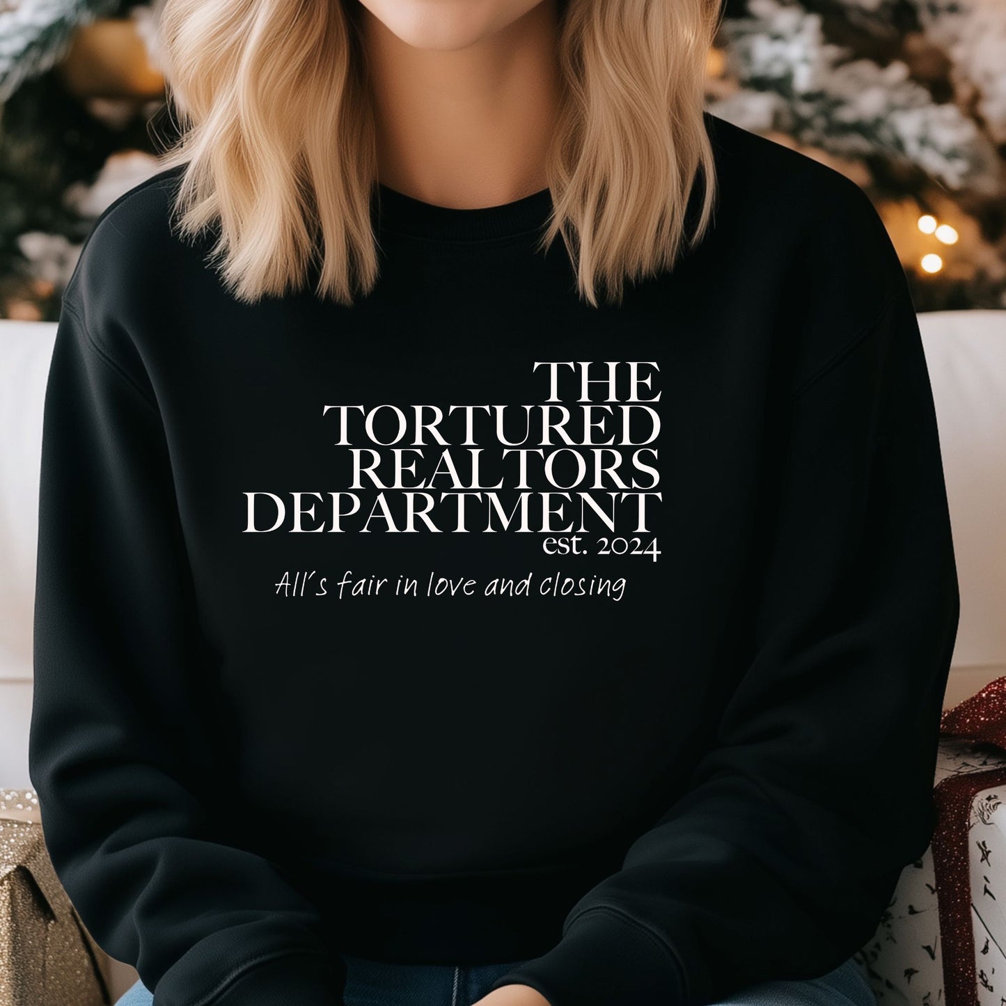 The Tortured Realtors Department Sweatshirt