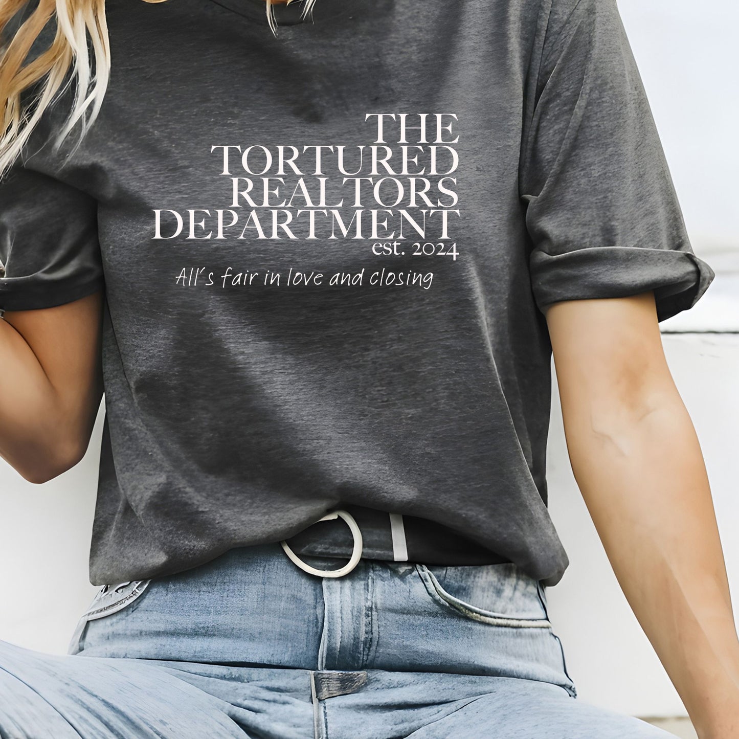 The Tortured Realtors Department Tee