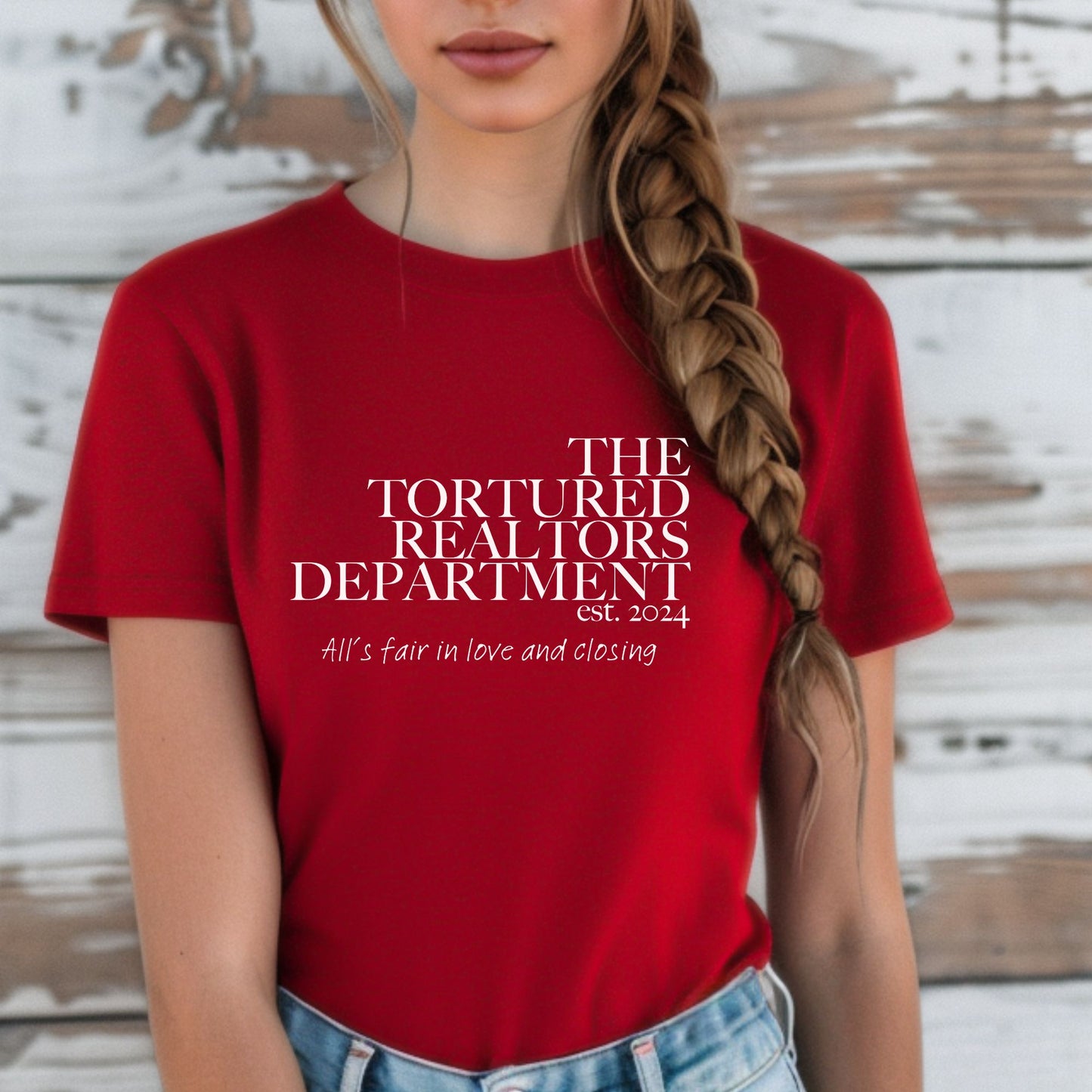 The Tortured Realtors Department Tee