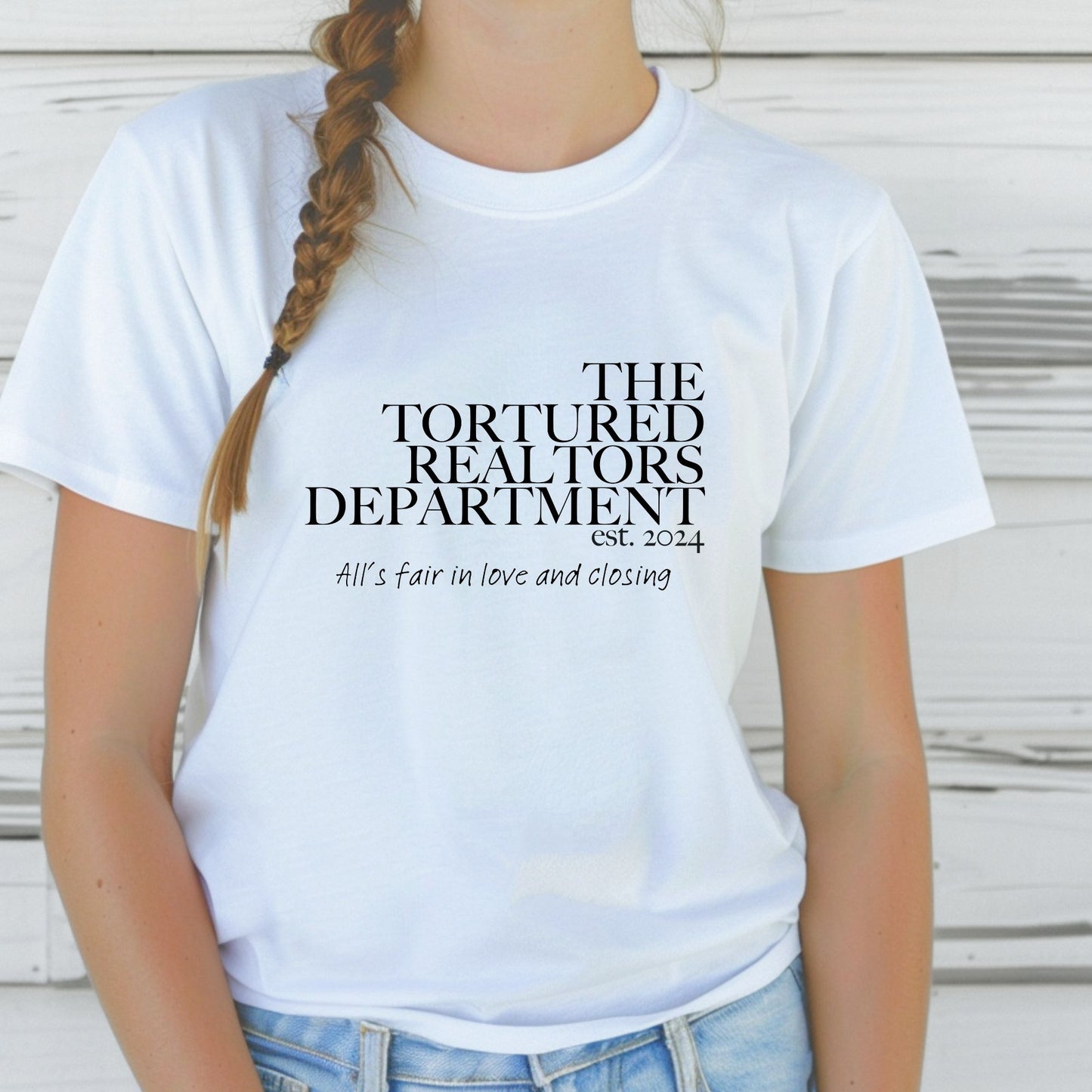 The Tortured Realtors Department Tee