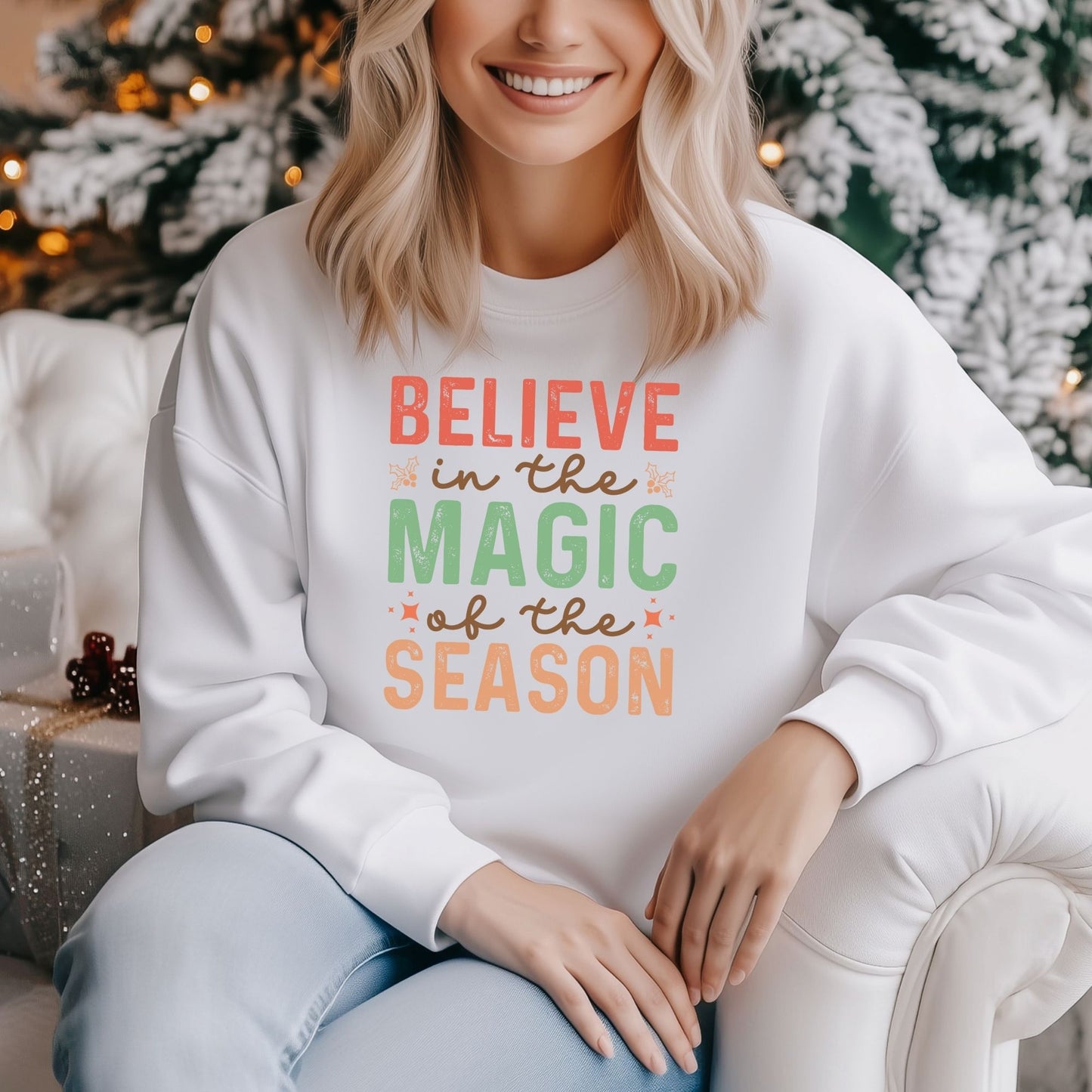 Believe in the Magic Sweatshirt - Life by Kway | Kristin Waymire