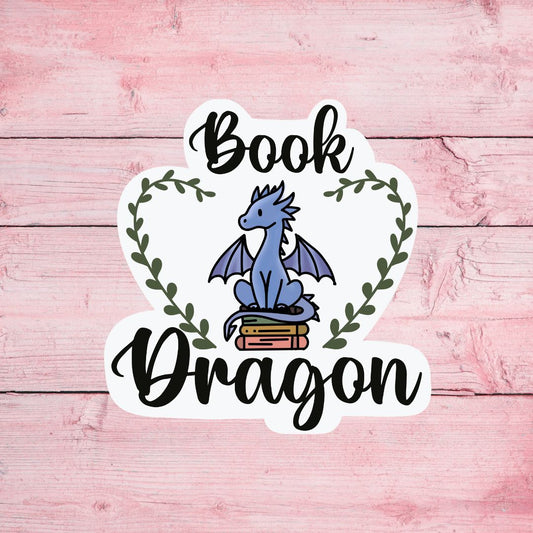 Book  Dragon Sticker