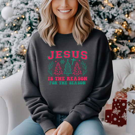 Jesus is the Reason Sweatshirt - Life by Kway | Kristin Waymire