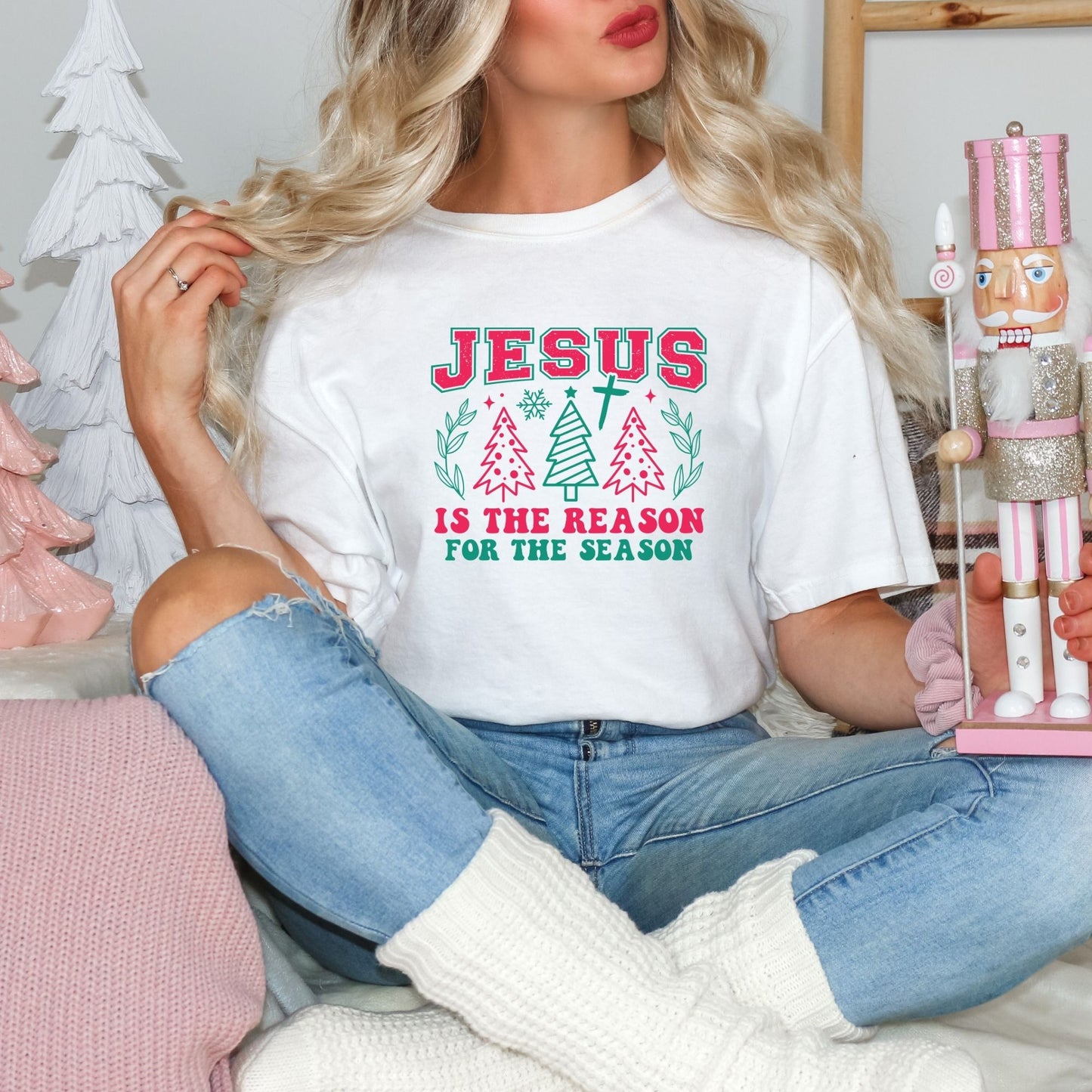 Jesus is the Reason T-shirt - Life by Kway | Kristin Waymire